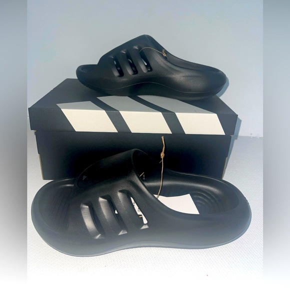 adidas Other - Adidas Adifom IIInfinity Slide Black Sandals Sleek Comfort Design NWT Unisex